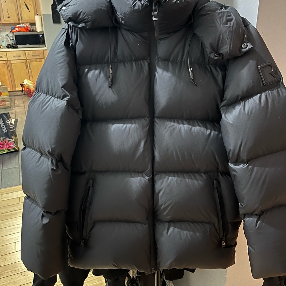 RUDSAK Men's Charcoal Puffer Jacket